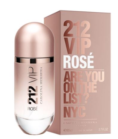 Carolina Herrera 212 VIP Rose EDP 80ml de Carolina Herrera